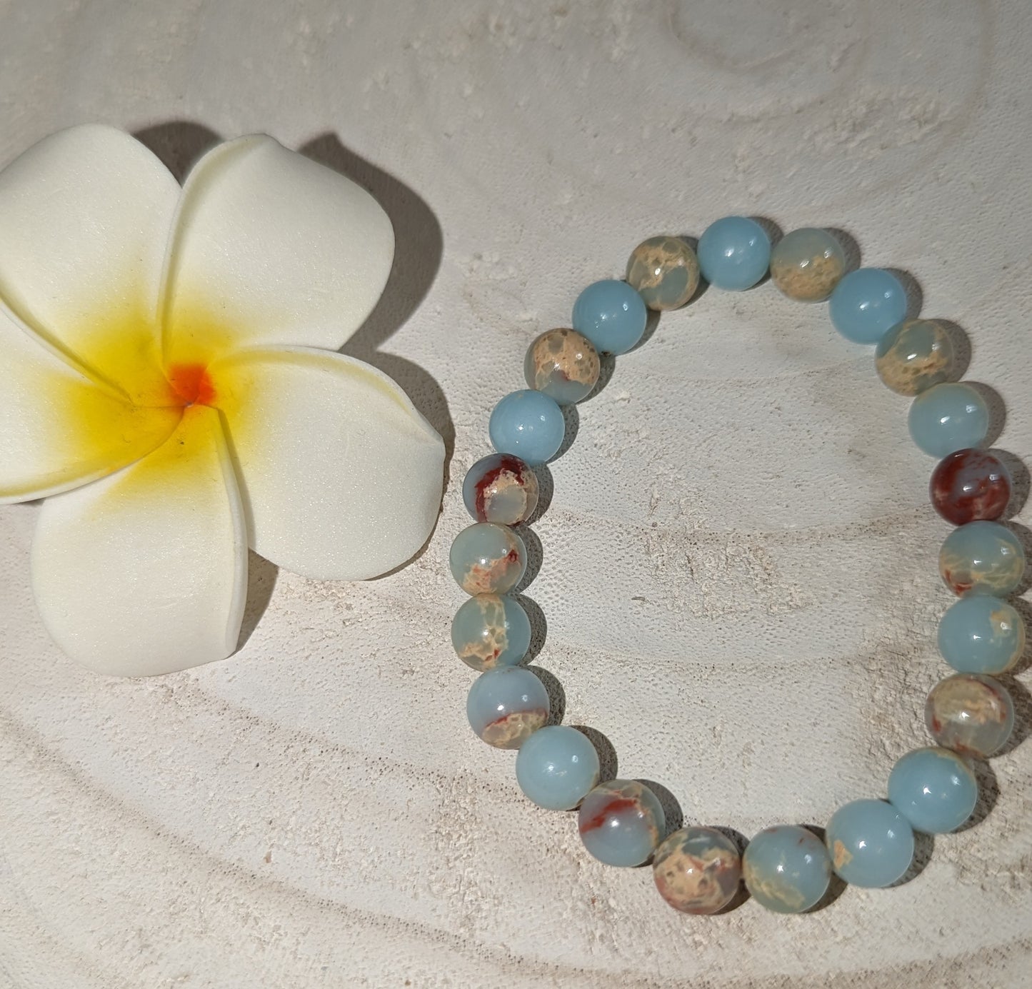 Blue Jasper stretch bracelet
