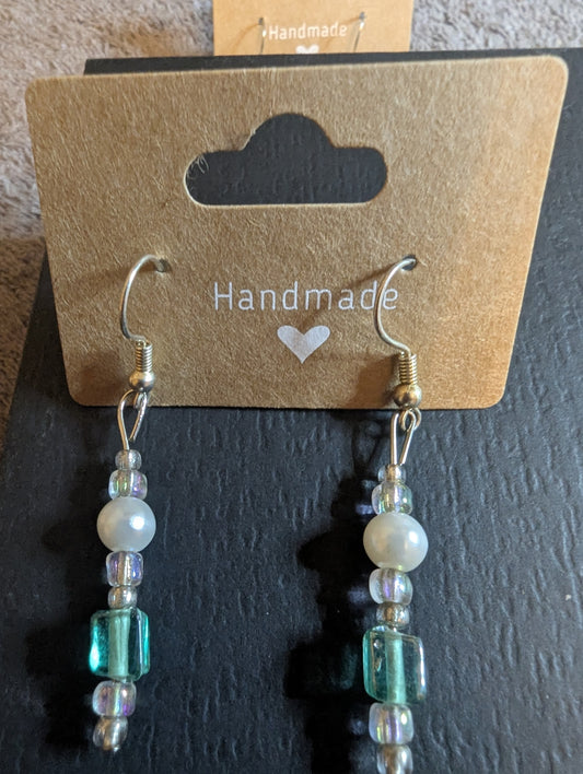 Hoop dangle earrings